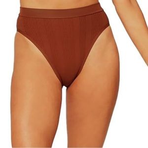 L*Space Frenchi Bikini Bottoms in Tobacco